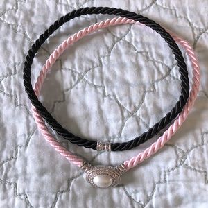 Judith Ripka Mabe Pearl Enhancer with 2 Cords